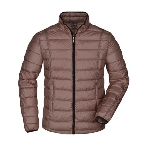 Men\u0027s\u0020Quilted\u0020Down\u0020Jacket - Coffee