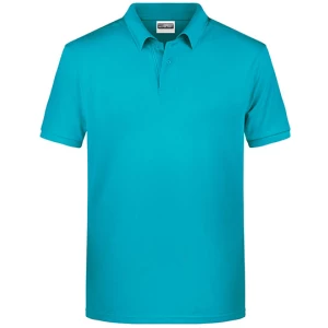 Men\u0027s\u0020Basic\u0020Polo - Turquoise