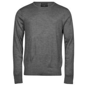 Men\u0027s\u0020Crew\u0020Neck\u0020Sweater - Grey Melange