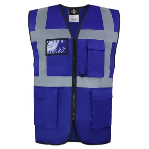 CO\u00B2\u0020Neutral\u0020Multifunctional\u0020Executive\u0020Safety\u0020Vest\u0020Hamburg - Royal Blue