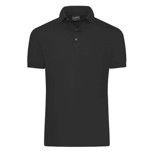 Men\u0027s\u0020Mercerised\u0020Polo\u0020Slim\u0020Fit - Black