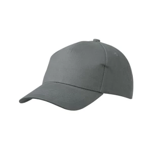 5\u0020Panel\u0020Cap\u0020Heavy\u0020Cotton - Dark Grey