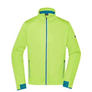 Men\u0027s\u0020Sports\u0020Softshell\u0020Jacket - Bright Yellow