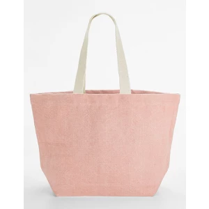 Soft Washed Jute Beach Bag