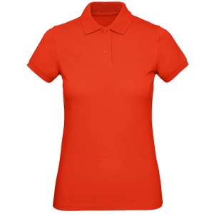 Inspire\u0020Polo\u0020\/Women_\u00B0 - Fire Red