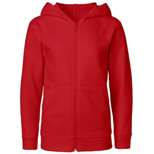 Kids\u0027\u0020Zip\u0020Hoodie - Red