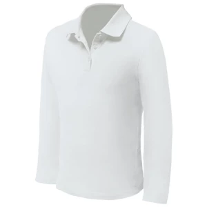 Men\u0027s\u0020Polo\u0020Long\u0020Sleeve - White