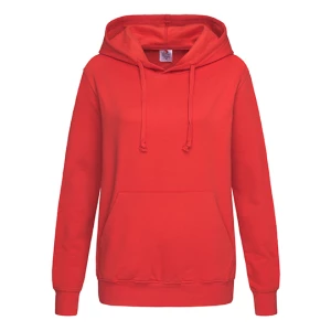 Sweat\u0020Hoodie\u0020Classic\u0020Women - Scarlet Red