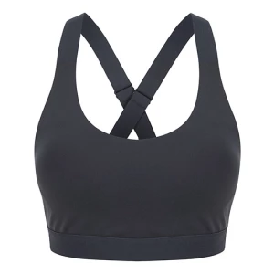 Medium\u0020Impact\u0020Core\u0020Bra - Charcoal Grey