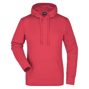 Ladies\u0027\u0020Hooded\u0020Sweat - Pink