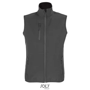 Women\u0027s\u0020Falcon\u0020Zipped\u0020Softshell\u0020Bodywarmer - Charcoal Grey (Solid)