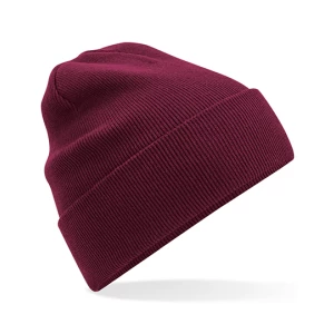 Organic\u0020Cotton\u0020Original\u0020Cuffed\u0020Beanie - Burgundy