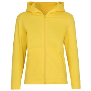 Kids\u0027\u0020Zip\u0020Hoodie - Yellow