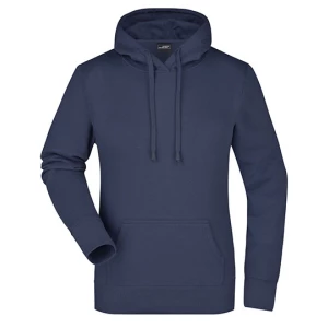 Ladies\u0027\u0020Hooded\u0020Sweat - Navy