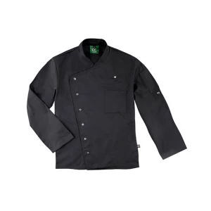 Men\u0027s\u0020Chef\u0020Jacket\u0020Turin\u0020GreeNature - Black