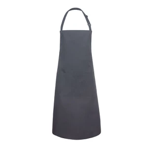 Oversized\u0020Bib\u0020Apron\u0020Basic\u0020with\u0020Buckle\u0020and\u0020Pocket - Anthracite (ca. Pantone 7540C)