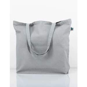 Fairtrade\u0020Cotton\u0020Canvas\u0020Bag - Light Grey (ca. Pantone Cool Grey 5C)