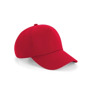 Authentic\u00205\u0020Panel\u0020Cap - Classic Red