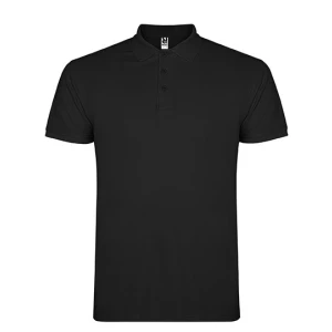 Men\u0027s\u0020Star\u0020Poloshirt - Black 02