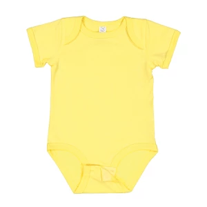 Infant\u0020Fine\u0020Jersey\u0020Short\u0020Sleeve\u0020Bodysuit - Butter