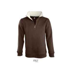 Men\u0027s\u0020Sweat\u0020Shirt\u0020Scott\u00201\/4\u0020Zip - Chocolate