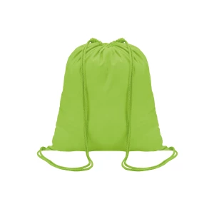 Drawstring\u0020Backpack\u0020Genova - Yellow Green