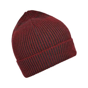 Ribbed\u0020Beanie - Dark Red