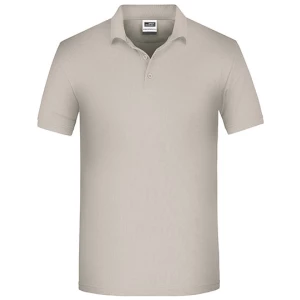 Men\u0027s\u0020Bio\u0020Workwear\u0020Polo - Stone