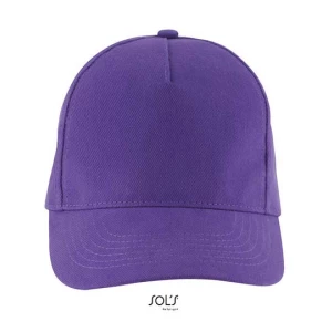 Five\u0020Panels\u0020Cap\u0020Long\u0020Beach - Dark Purple