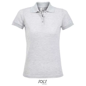 Women\u0027s\u0020Polo\u0020Shirt\u0020Prime - Ash (Heather)