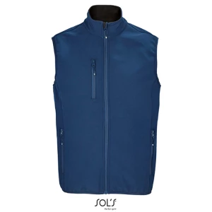 Men\u0027s\u0020Falcon\u0020Zipped\u0020Softshell\u0020Bodywarmer - Abyss Blue