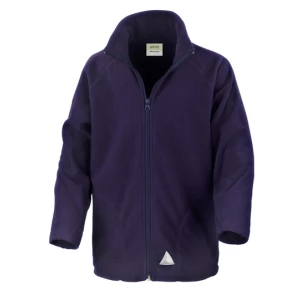 Junior\u0020Microfleece\u0020Jacket - Navy