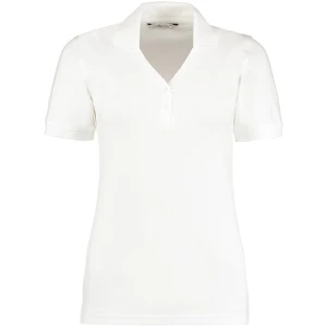 Regular\u0020Fit\u0020Comfortec\u00AE\u0020V\u0020Neck\u0020Polo - White