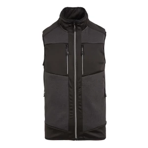 E\u002Dvolve\u0020Unisex\u0020Knit\u0020Effect\u0020Stretch\u0020Bodywarmer - Ash (Heather)