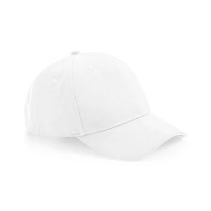 Organic\u0020Cotton\u00205\u0020Panel\u0020Cap - White