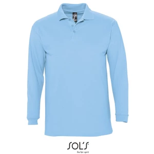 Long\u0020Sleeve\u0020Polo\u0020Winter\u0020II - Sky Blue