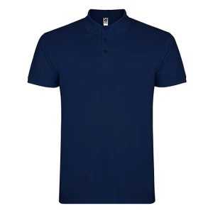 Men\u0027s\u0020Star\u0020Poloshirt - Navy Blue 55