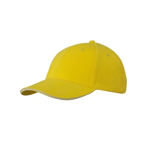 6\u002DPanel\u0020Sandwich\u0020Cap - Sun Yellow