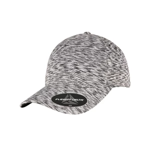 Flexfit\u0020Delta\u0020Unipanel\u0020Cap - Melange Silver