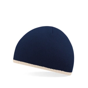 Two\u002DTone\u0020Pull\u002DOn\u0020Beanie - French Navy