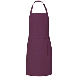 Colours\u0020Collection\u0020Bib\u0020Apron - Aubergine (ca. Pantone 5115)