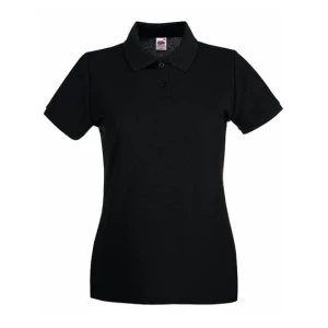 Ladies\u0027\u0020Premium\u0020Polo - Black