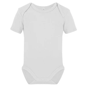 Organic Baby Bodysuit Short Sleeve Bailey 01