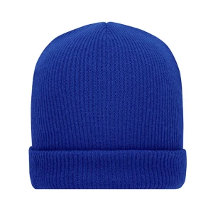 Soft\u0020Knitted\u0020Winter\u0020Beanie - Royal