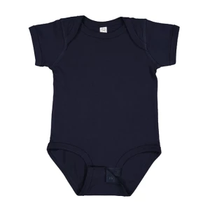 Infant\u0020Fine\u0020Jersey\u0020Short\u0020Sleeve\u0020Bodysuit - Navy