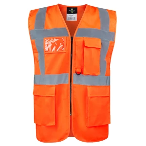 CO\u00B2\u0020Neutral\u0020Multifunctional\u0020Executive\u0020Safety\u0020Vest\u0020Hamburg - Signal Orange