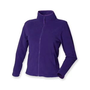 Ladies\u0027\u0020Microfleece\u0020Jacket - Purple