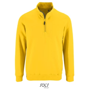 Men\u0027s\u0020Zip\u0020High\u0020Collar\u0020Sweatshirt\u0020Stan - Gold