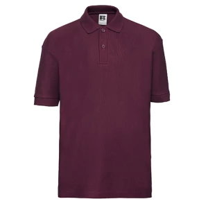 Kids\u0027\u0020Classic\u0020Polycotton\u0020Polo - Burgundy