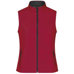 Ladies\u0027\u0020Promo\u0020Softshell\u0020Vest - Red